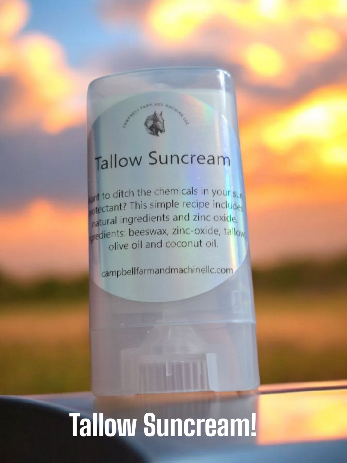 Tallow Suncream Stick