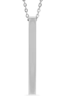 Vertical 4-Sided Pendant