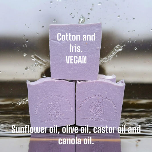 Cotton and Iris Vegan Blend