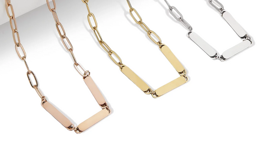 Trendy Paperclip Bracelet